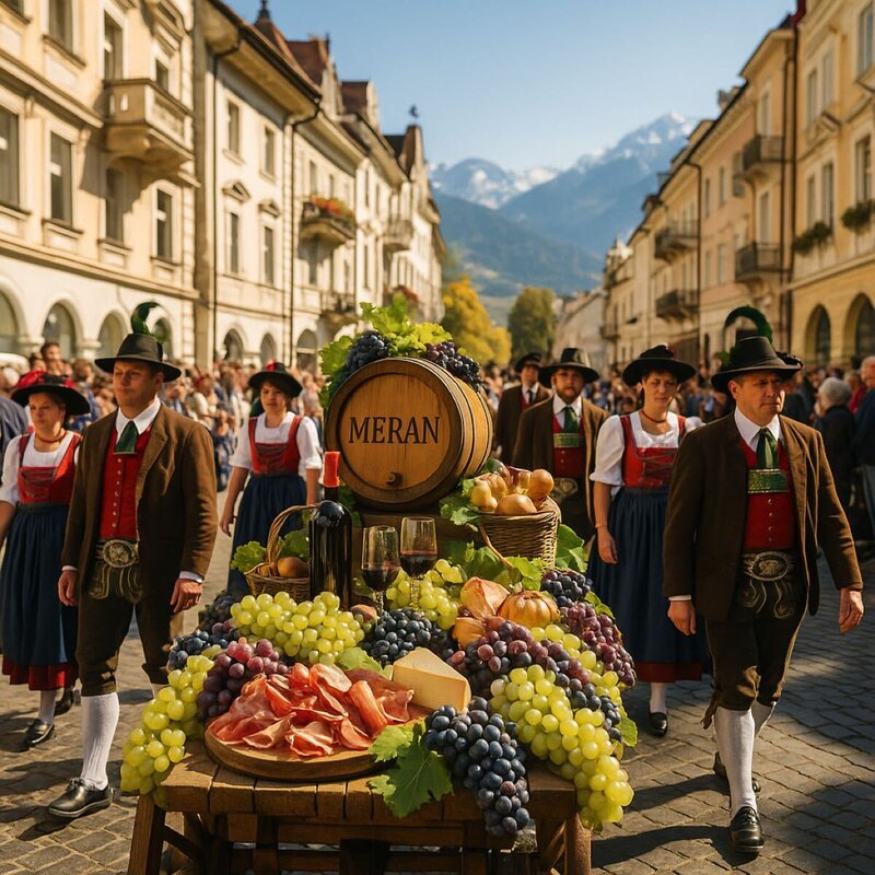 Traubenfest in Meran - Südtirol