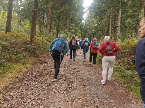 b2ap3_thumbnail_becker-gesundhetstag-waldspatziergang10 Waldbaden in Oberhof &ndash; gemeinsam durchatmen und genie&szlig;en - Reisejournal
